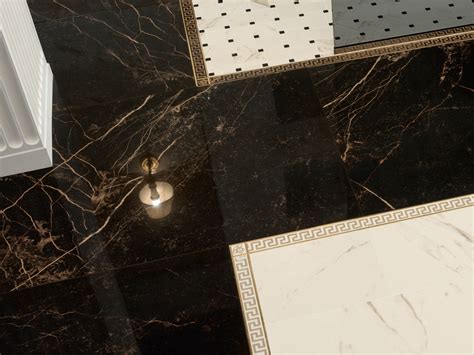 versace collection nero-grigio|Marble .